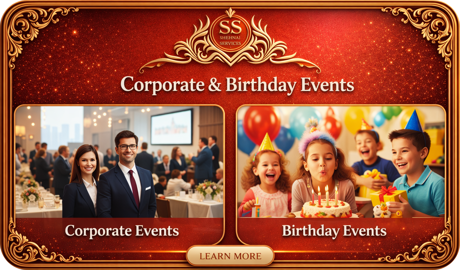 Corporate & Birthday Events